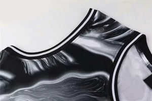 เครื่องแบบตะกร้าลูกบอลบาสเก็ตบอล100% วัสดุบรรจุภัณฑ์แบบกำหนดเอง - Product Image 3