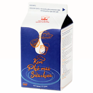 Proveedor de Vietnam, Exportación OEM/ODM, Crema de Bebidas HALAL Sin Lácteos, Yogur, Queso, Crema para Postres, Crema para Café, Té con Leche, Venta al por Mayor, 500G 18 - Product Image 1