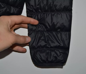 Chaqueta acolchada caliente elegante y acogedora de alta calidad para hombres, chaqueta de burbujas de lona ligera personalizable, cuello levantado, elección de moda - Product Image 1