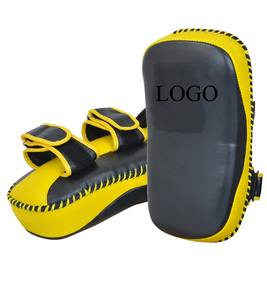100% Original hecho en fábrica mejor cuero Kick Boxing almohadillas tailandesas Strike Shield brazo almohadillas punzonado Mma Focus Pads Oem Logo Design - Product Image 1