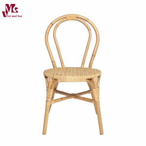 New Design Handwicker <b>Rattan</b> Dining <b>Chair</b> Elegant Furniture for Kitchen Boho Style Wholesale From Vietnam Artisans - Product Image 2