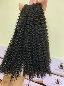Extensions de cheveux naturels bruts — ali queen, tissage Invisible en cheveux humains, Double cuticules alignées, matériel vierge, meilleure vente - Product Image 3
