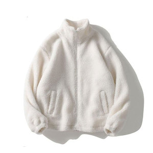 Chaqueta con Capucha Unisex de Forro Polar Sherpa, Resistente al Viento y al Agua, con Logotipo Frontal en Tela de Lona, Cálida para Invierno, Superventas - Product Image 5