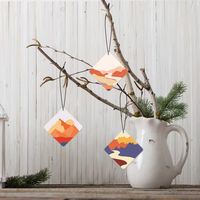 Désodorisants de voiture personnalisés en tablettes de papier parfumées pour suspension au rétroviseur – Cadeaux idéaux pour amis et famille