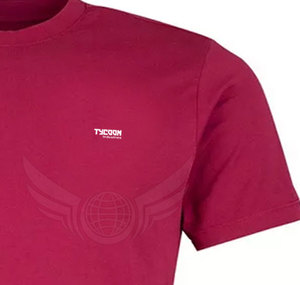 T-shirt uni pour homme, couleur rouge, fabriqué au Pakistan, de haute qualité, nouvelle collection - Product Image 3