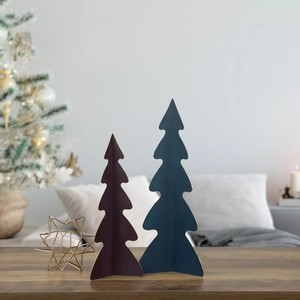 Dessus décoratif de Tableau de forme d'arbre en métal pour la décoration à la maison de Noël de restaurant - Product Image 2