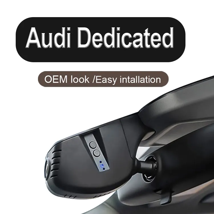 OEM Type Hidden Wifi GPS 4K Dash Cam for Audi A2L A3 A4L A5 A6L A7 A8 Q2L Q5 Q5L Q7 RS3 S3 S5 S7 TT