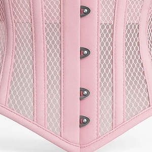 Corsé de malla hecho a medida, corsé de malla elegante para mujer, corsé de malla - Product Image 5