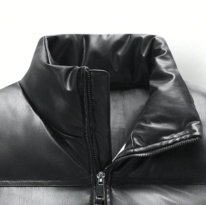 Gilet matelassé brillant à bulles pour homme, veste d'hiver pour homme, gilets et gilets sans manches pour homme - Product Image 5