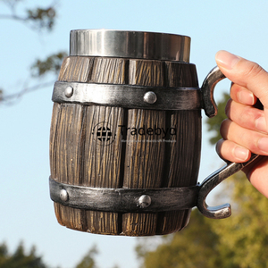 Taza de madera ecológica para una vida sostenible, taza artesanal reutilizable sin residuos Tradebyd - Product Image 6