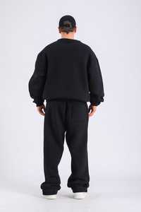 <span class=keywords><strong>Felpa</strong></span> con Cappuccio Personalizzata OEM per Uomo, <span class=keywords><strong>Tendenza</strong></span> 2024, Qualità 100% Cotone Felpato, Tasca Ricamata, Oversize, Invernale, Vendita all'Ingrosso - Product Image 3