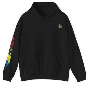 Sudadera con Capucha de Invierno Personalizada con Estampado Creativo, Tonos Vibrantes, Ligera, Cálida, Textura Suave, 100% Algodón, Transpirable y Ecológica - Product Image 2