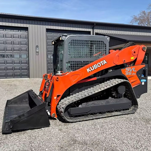 Cargadora compacta de orugas Kubota SVL95-25 usada, capacidad de carga nominal de 1 tonelada, 0-2000 horas de uso. - Product Image 1