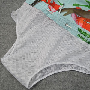 Shorts de Playa Personalizados al por Mayor, Trajes de Baño con Estampado por Sublimación, Shorts de Baño para Hombre, OEM, Ropa de Playa Informal de Secado Rápido - Product Image 5