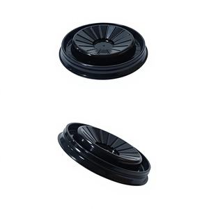Plateau réutilisable pour fruits de mer avec couvercle, plateau de service pour crevettes, conteneur d'emballage en plastique de qualité alimentaire pour la présentation en supermarché - Product Image 3