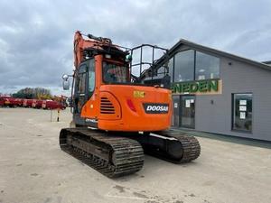 Excavatrice sur chenilles hydraulique Doosan DX140LCR-5, moteur Perkins, haute efficacité, certifiée CE ISO EPA, garantie 1 an, bon état - Product Image 2