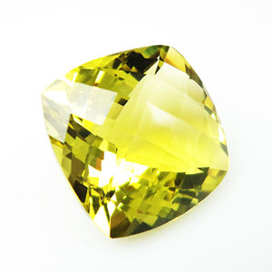 Top Quality Cushion Shape Large Lemon <b>Quartz</b> 10X10MMFaceted Cut Yellow Color Natural Lemon <b>Quartz</b> <b>Ring</b> Size New Jewelry Gemstone - Product Image 2