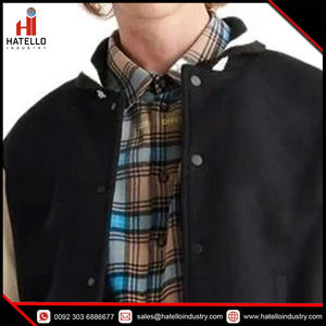 Varsity Jacket Baseball Letterman Jacket Wool and <b>Leather</b> Premium Quality Unisex <b>Basketball</b> Jacket Customize - Product Image 3