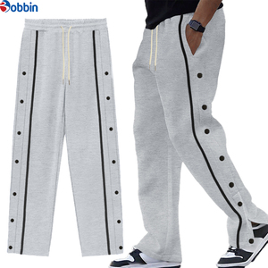 BOBBIN INDUSTRIES Men's <b>Winter</b> Canvas Casual Straight Dark Sweatpants Anti-Pilling Breathable Quick Dry Drawstring Closure Mid - Product Image 1