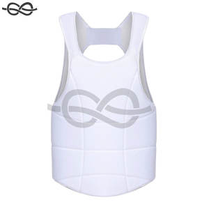 Protecteur de poitrine de karaté en cuir haute performance pour hommes équipement de protection de boxe extrême pour l'entraînement et la compétition d'arts martiaux - Product Image 3