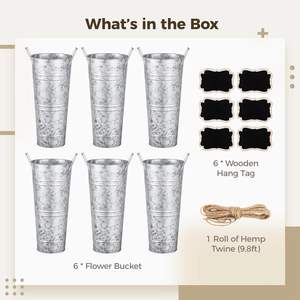 Vase à fleurs en métal fait à la main Dentproof avec finition antique pour la décoration intérieure pour les occasions spéciales Disponible en vrac - Product Image 2