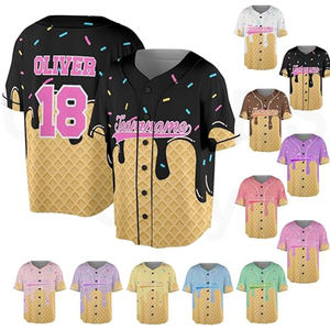 Everyday Active Wear GLOVES City Baseball Jersey Colorful Versatile Design Suitable for <b>Light</b> Workouts Baseball Jersey - Product Image 4