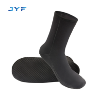 JYF marque de haute qualité en gros processus de point aveugle natation plongée produits 3MM néoprène chaussettes de plongée