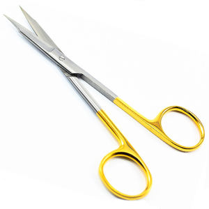 TC Goldman Alemán Estándar Acero Inoxidable Fox Tijera Grapadora de piel manual e instrumento de recorte quirúrgico - Product Image 1