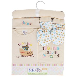 Conjunto de Regalo para Bebé Recién Nacido (8 Piezas) - Beige - Product Image 1