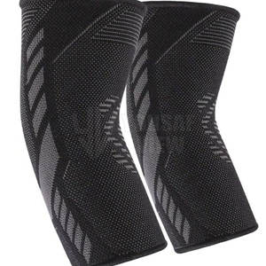 Manches de coude à haute élasticité Manchons de coude de soutien de compression fabriqués au Pakistan à vendre avec logo personnalisé - Product Image 6
