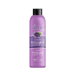 Viaxi Lavender Scented Massage Oil 177ml | Body Massage Oil for Spa Salon and Personal Care - Product Image 1