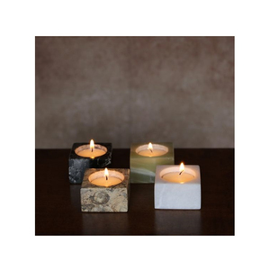 Bougeoir Photophore Moderne Et Votives Décor De Table Unique Bougeoir En Marbre Maison Hôtel Restaurant Accessoires - Product Image 5