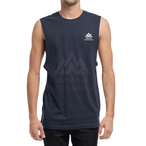 Low MOQ Design Your Own <b>Men</b> <b>Singlets</b> Different Style Fitness Wear New Design <b>Singlets</b> <b>For</b> Sale - Product Image 2