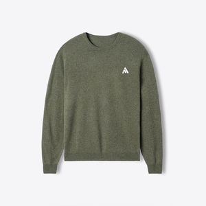 Pull-over col rond pour homme, fin, respirant, décontracté, en coton, hiver, anti-rétrécissement, 100% anti-plis - Product Image 4