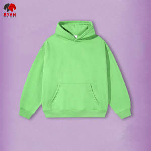 Sudadera con Capucha de Forro Polar para Hombre Ryan Pro Gear, con Logotipo Frontal Personalizado, Transpirable, 100% Algodón, Diseño OEM/ODM - Product Image 2