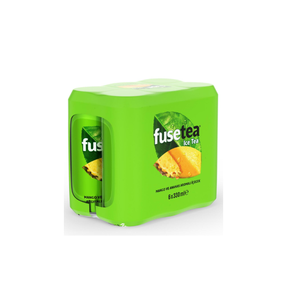 Fuse Tea Mango Piña, 24 latas de 330ml, paquete de 24 bandejas termoencogibles para exhibiciones minoristas eficientes y programas de punto de venta - Product Image 4