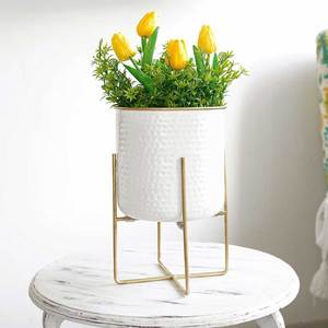 Pots de jardinière faits à la main indiens de qualité supérieure jardinières de jardin décoratives intérieur extérieur qualité d'exportation - Product Image 1