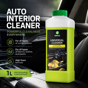 Limpiador Universal GRASS 1L Aroma Cítrico, Concentrado para Interiores de Auto, Fórmula Profesional - Product Image 2