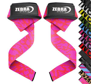 Logotipo de color personalizado ajustable grueso rígido gimnasio muñequeras deporte levantamiento de pesas y equipo de levantamiento de pesas-Negro - Product Image 2