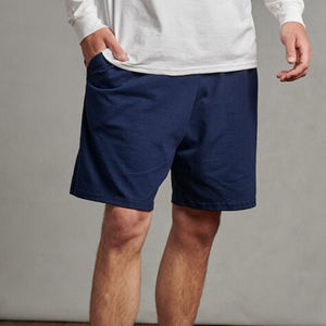 กางเกงขาสั้นกีฬาลำลองผู้ชายแห้งเร็วแห้งเร็วสีพื้นย้อมสีคุณภาพสูงออกแบบโลโก้ได้ตามต้องการสำหรับยิมฤดูร้อนล่าสุด - Product Image 4