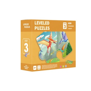 Fabricante OEM de rompecabezas progresivos personalizados para niños, rompecabezas educativos de animales de dibujos animados para niños pequeños, juego completo para niños - Product Image 4