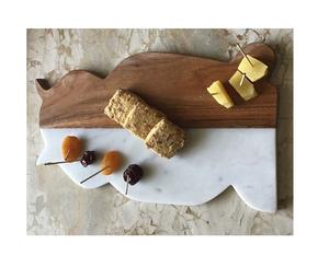 Hardwood chopping board with durable texture natural <b>wood</b> finished best <b>for</b> <b>slicing</b> meats - Product Image 3