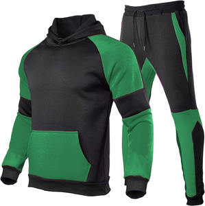 Conjunto Deportivo de Dos Piezas para Hombre, Estampado Ecológico, para Entrenamiento, Invierno 2025 - Product Image 1
