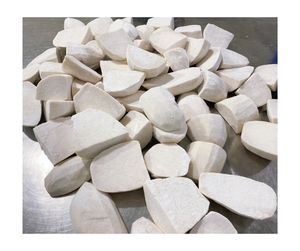 Usine OEM de taro congelé Vente en gros en vrac au Vietnam Cubes de taro pelés blancs IQF Boule de tapioca internationale prête à l'exportation - Product Image 5