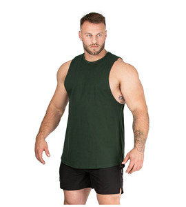 Offre Spéciale personnalisé Logo Gym Activewear hommes fuselés débardeurs Offre Spéciale entraînement Fitness vêtements de sport musculation été Stringers - Product Image 3