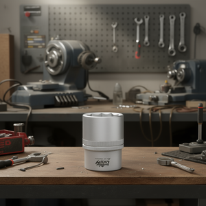 Hazet 1/2'' 12-Point Square <b>Socket</b> with Traction Profile and Knurling - Product Image 3