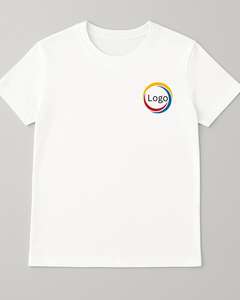 เสื้อยืดผ้าฝ้ายโอเวอร์ไซส์พิมพ์ลายสำหรับผู้หญิงพิมพ์ลาย3D โลโก้ออกแบบได้ตามต้องการสำหรับฤดูร้อน - Product Image 3