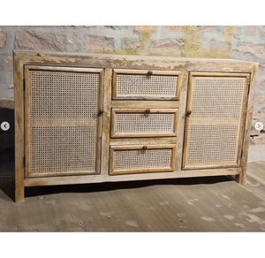 Mueble de Salón Extensible de Madera Maciza Hecho a Mano con Gran Capacidad de Almacenamiento, Diseño Duradero para Uso en el Hogar, la Escuela y el Hospital - Product Image 2