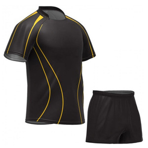 Vêtements de sport personnalisés sublimés pour hommes ensemble d'uniformes de rugby respirant anti-UV séchage rapide 100% polyester dernier style nouveau sur mesure - Product Image 1