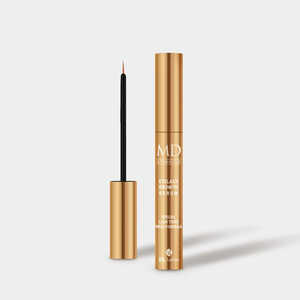 Sérum de croissance des cils MD Advanced, gel liquide végétalien, amplificateur de cils pour allonger et hydrater les cils, sérum pour cils plus longs - Product Image 1